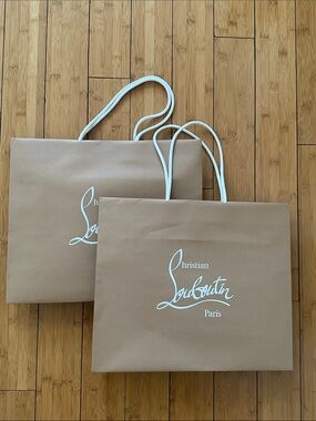 Christian Louboutin shopping bags